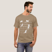 Liebe Music Cat Playing on Musical / T-Shirt (Vorne ganz)