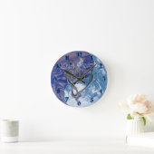 Liebe Music Cleve Herzstück Yin-Yang Earth Clock Runde Wanduhr (Zuhause)