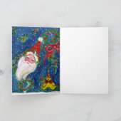 LIEBE MUSICAL SANTA XMAS PARTY FEIERTAGSKARTE (Innenseite)