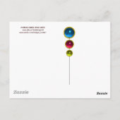 LIEBE MUSICAL SANTA XMAS PARTY POSTKARTE (Rückseite)