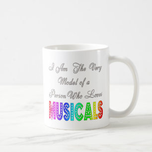 Liebe-Musical-Tasse Kaffeetasse