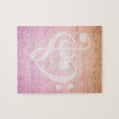 Liebe-Musik Puzzle (Horizontal)