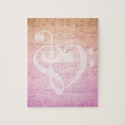 Liebe-Musik Puzzle (Vertikal)