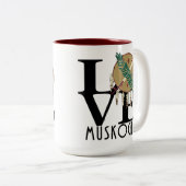 LIEBE Muskogee OK 15oz Zweifarbige Tasse (VorderseiteRechts)