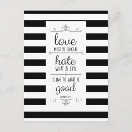 Liebe muss aufrichtiges Gedächtnis Vers Postkarte