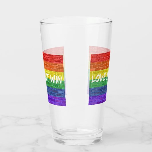 Liebe muss gewinnen glas (Links)