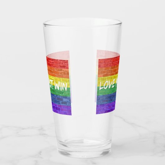 Liebe muss gewinnen glas (Rechts)