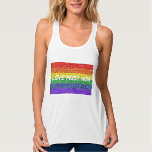 Liebe muss gewinnen tank top