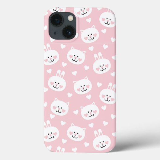 Liebe-Muster 2 Case-Mate iPhone Hülle (Rückseite)