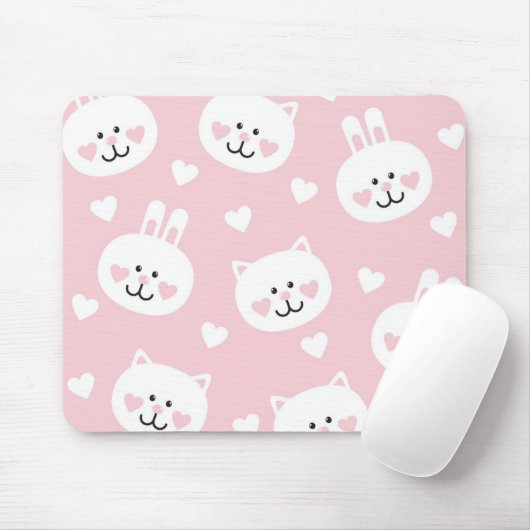 Liebe-Muster 2 Mousepad (Mit Mouse)
