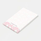 Liebe-Muster 2 Post-it Klebezettel (angewinkelt)