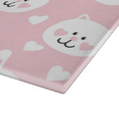 Liebe-Muster 2 Schneidebrett (Ecke)