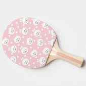 Liebe-Muster 2 Tischtennis Schläger (Seitenansicht)