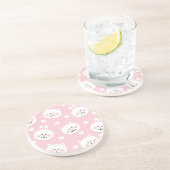 Liebe-Muster 2 Untersetzer (Seite)