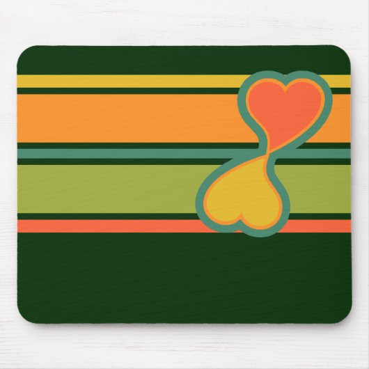 Liebe Muster Mousepad (Vorne)