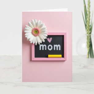 Liebe Mutter Blumen Kunstkarte Karte