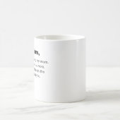 Liebe Mutter, danke, dass du meine Mutter lustiger Kaffeetasse (Mittel)