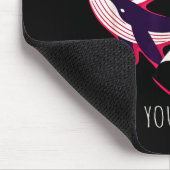 Liebe Mutter Erde Herz gefährdete Tiere Grafik Mousepad (Ecke)
