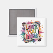 LIEBE MUTTER MAGNET (Vorderseite/Rückseite)