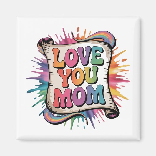 LIEBE MUTTER MAGNET (Vorne)