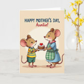 Liebe Mutter Muttertagskarte Karte (Gelbe Blume)