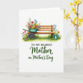 Liebe Mutter Muttertagskarte Karte (Gelbe Blume)