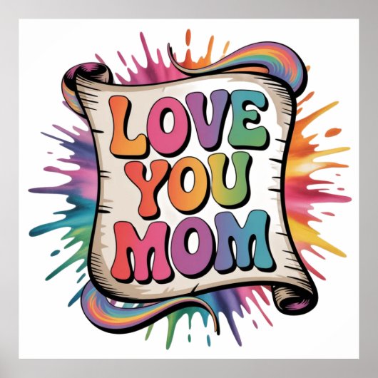 LIEBE MUTTER POSTER (Vorne)