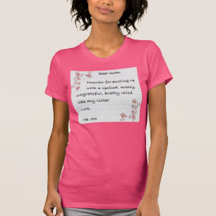 Liebe Mutter.T - Shirt. T-Shirt