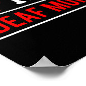 Liebe Mütter Tag der Toten Mama Poster (Ecke)