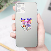 Liebe Mutter, wir lieben dich Aufkleber (Telefon)