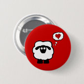 Liebe-Mutterschaf Button (Vorne & Hinten)