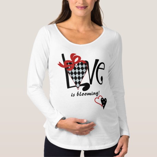 Liebe Mutterschaft Long Sleeve T - Shirt (Vorderseite)
