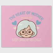 Liebe - Muttertag Geschenkpapier (Flach)