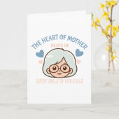 Liebe - Muttertag Karte (Gelbe Blume)