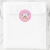 Liebe - Muttertag Runder Aufkleber (Tasche)