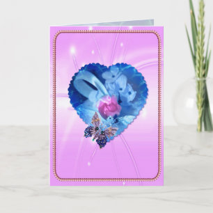 Liebe Muttertagskarte des Herzens Karte