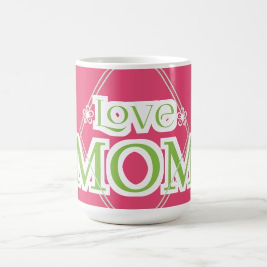 Liebe Mutti Geschenke Kaffeetasse (Mittel)