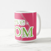 Liebe Mutti Geschenke Kaffeetasse (VorderseiteRechts)