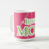 Liebe Mutti Geschenke Kaffeetasse (Vorderseite Links)