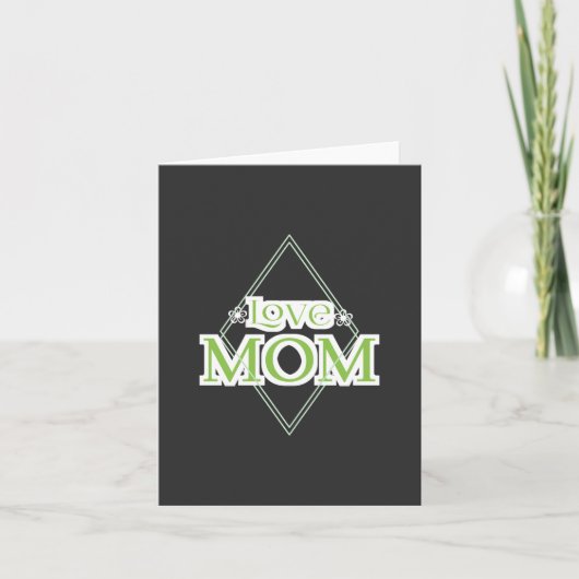 Liebe Mutti Geschenke Karte (Vorderseite)