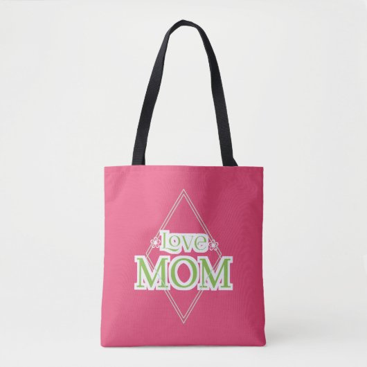 Liebe Mutti Geschenke Tasche (Vorderseite)