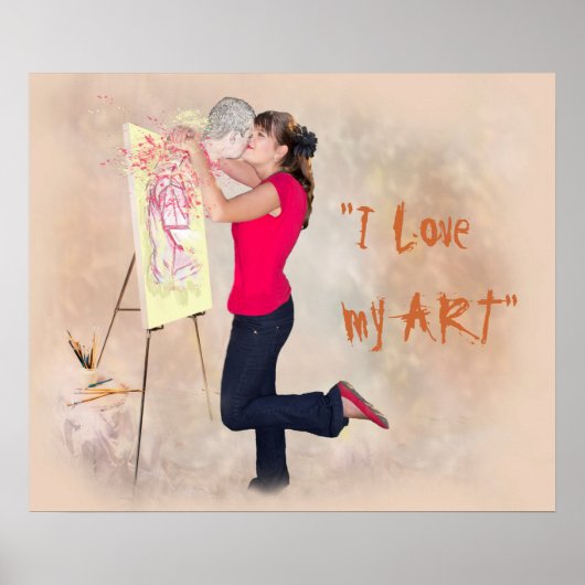 LIEBE MY ART POSTER (Vorne)