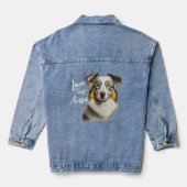 Liebe my Aussie Jean Jacket Jeansjacke (Rückseite)