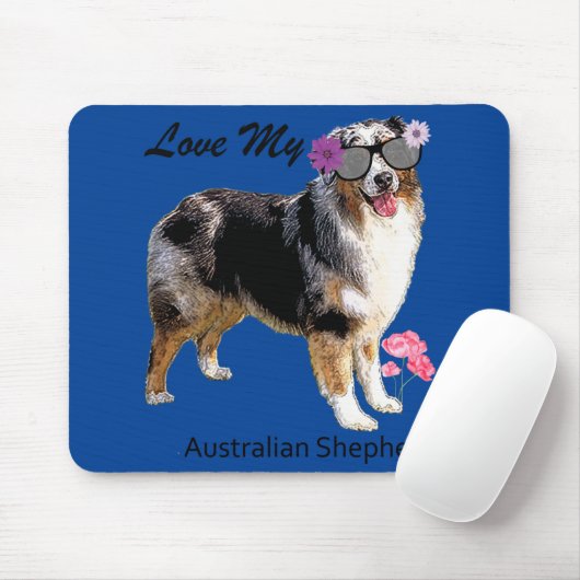 Liebe My Aussie Mousepad (Mit Mouse)