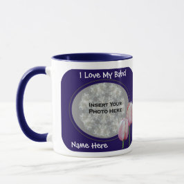 Liebe My Babci Pink Tulips Polnische Großmutter Ta Tasse