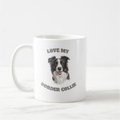 Liebe My Border Collie Kaffeetasse (Links)