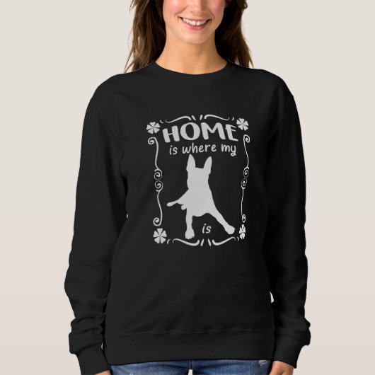 Liebe My Boston Terrier My Bostie Sweatshirt (Vorderseite)
