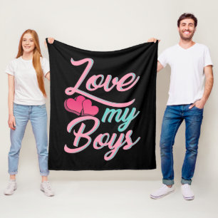 Liebe My Boys Mama Geburtstagsneuheit Fleecedecke