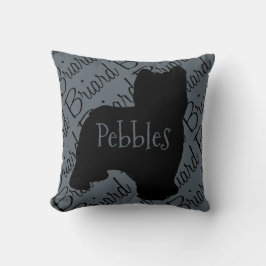 Liebe My Briard Dog Kissen