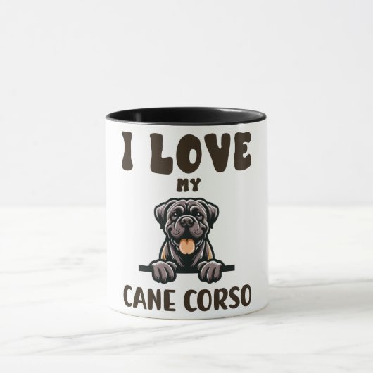 Liebe My Cane Corso Tasse (Zentrum)